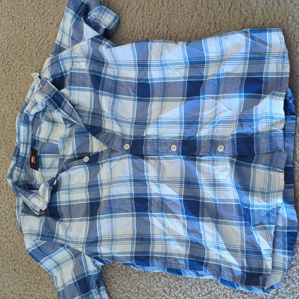 Quicksilver button down